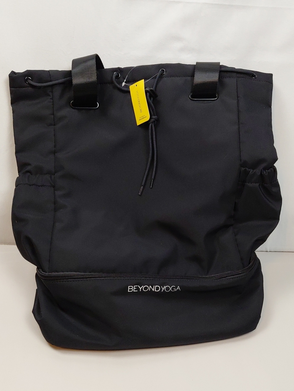 Beyond Yoga Convertible Backpack Shoulder‎ Tote Bag Black New With Tags